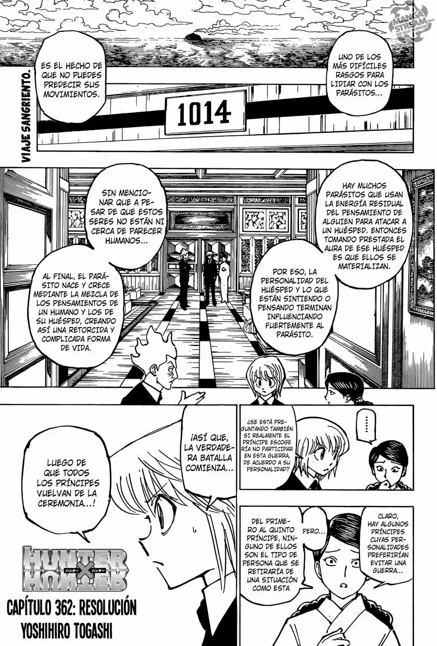 Hunter X Hunter (1998) - Capítulo 362 - Página 1 - LectorTMOo