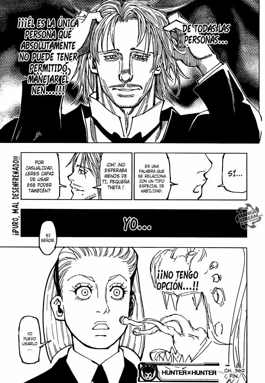 Hunter X Hunter (1998) - Capítulo 362 - Página 19 - LectorTMOo
