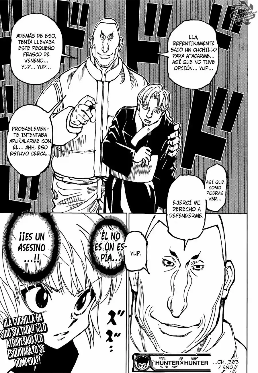 Hunter X Hunter (1998) - Capítulo 363 - Página 18 - LectorTMOo
