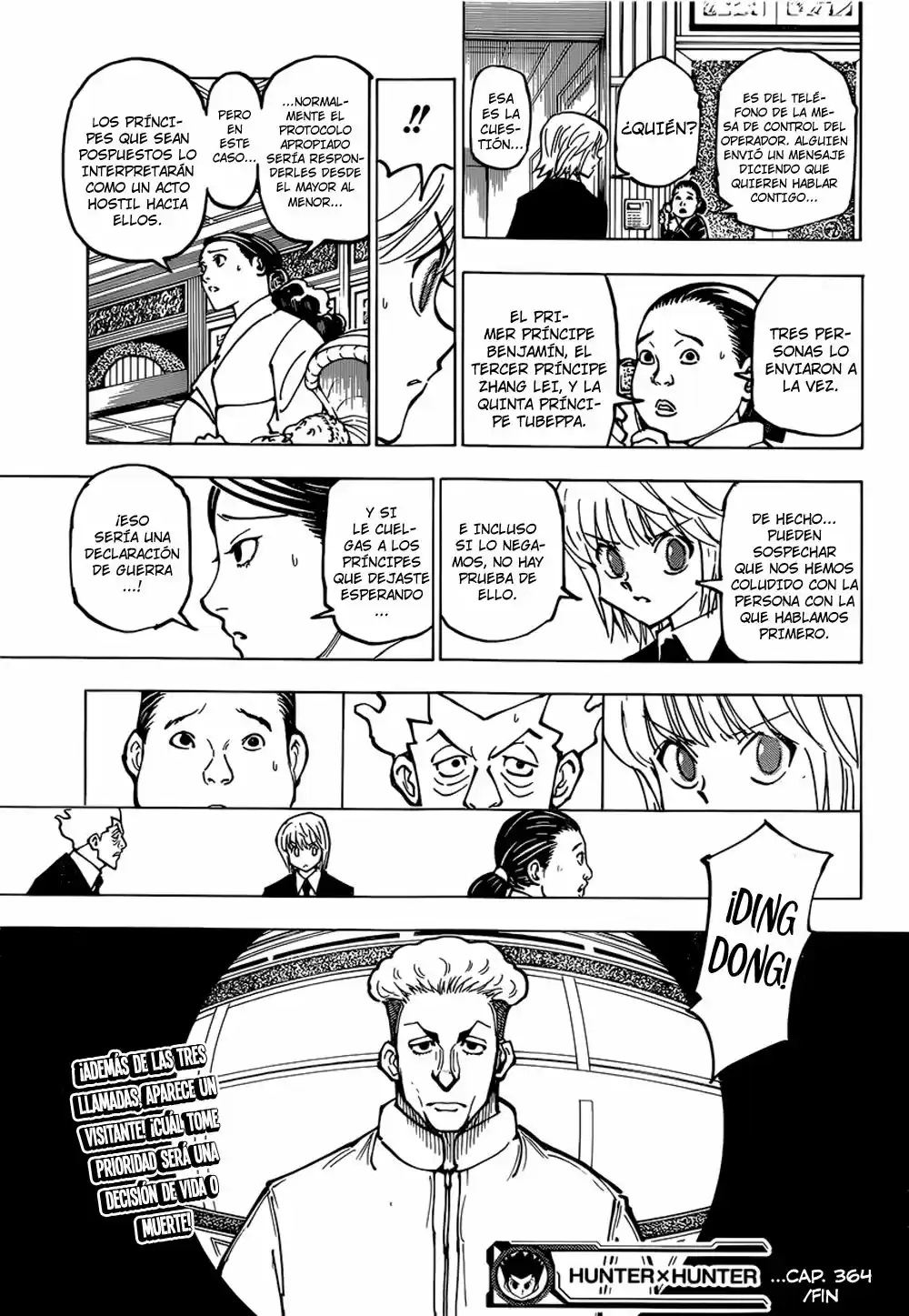 Hunter X Hunter (1998) - Capítulo 364 - Página 19 - LectorTMOo