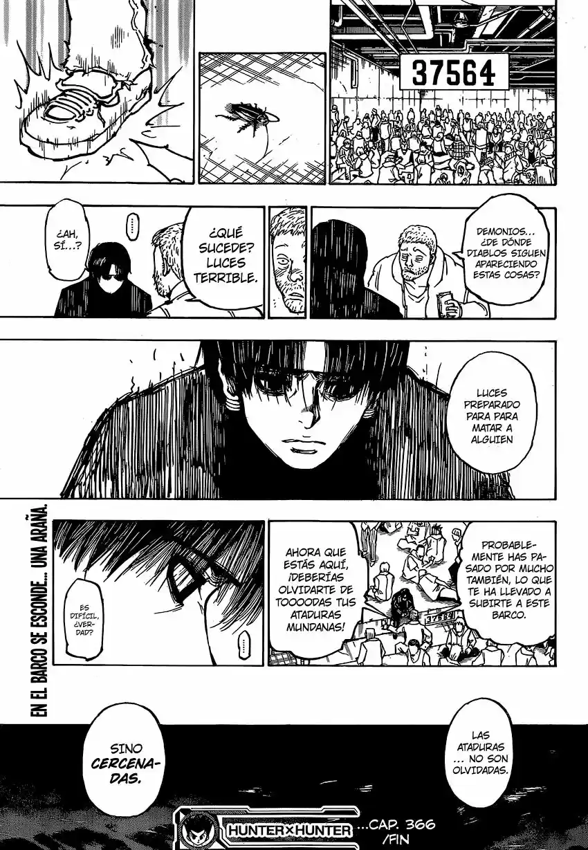 Hunter X Hunter (1998) - Capítulo 366 - Página 18 - LectorTMOo