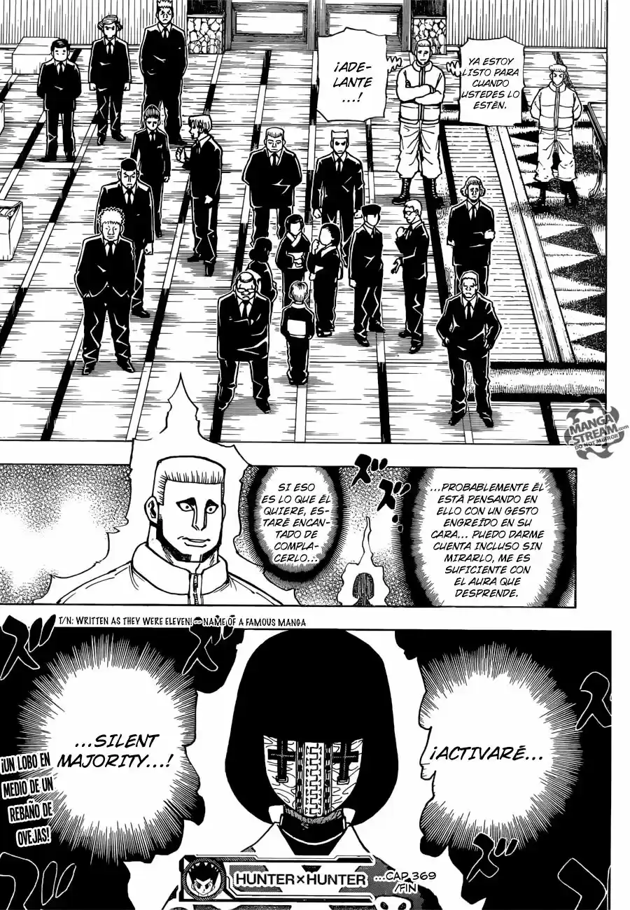 Hunter X Hunter (1998) - Capítulo 369 - Página 18 - LectorTMOo