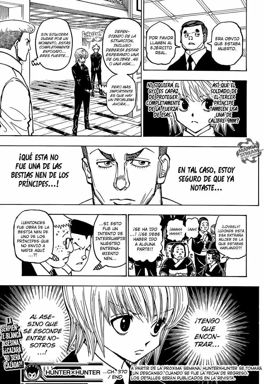 Hunter X Hunter (1998) - Capítulo 370 - Página 18 - LectorTMOo