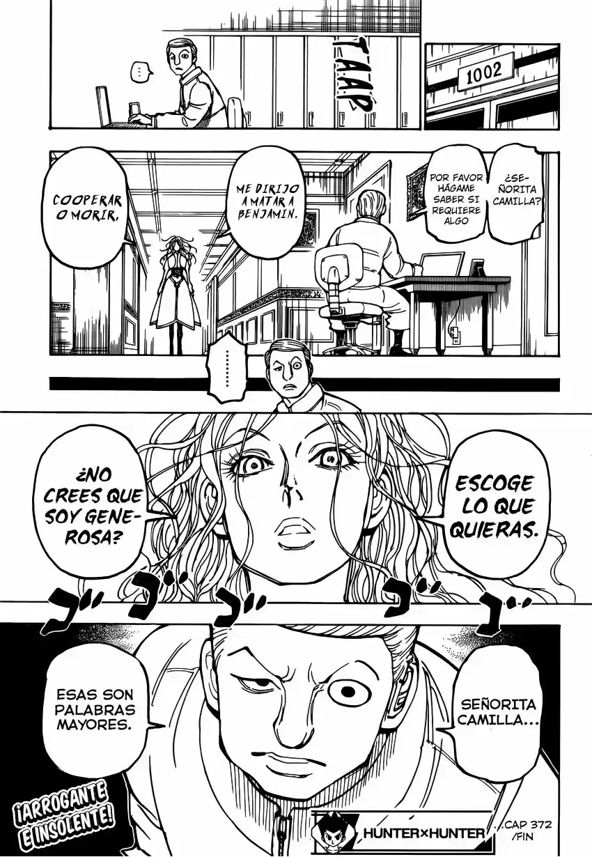 Hunter X Hunter (1998) - Capítulo 372 - Página 20 - LectorTMOo