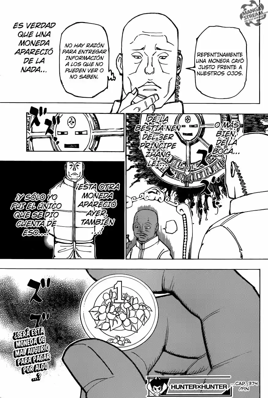 Hunter X Hunter (1998) - Capítulo 374 - Página 19 - LectorTMOo