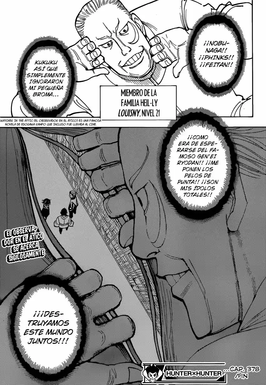 Hunter X Hunter (1998) - Capítulo 378 - Página 20 - LectorTMOo