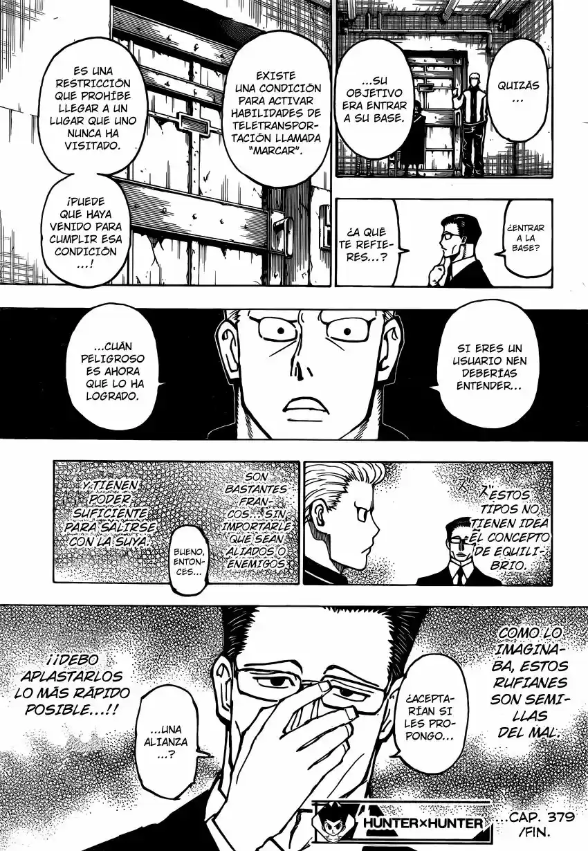 Hunter X Hunter (1998) - Capítulo 379 - Página 20 - LectorTMOo