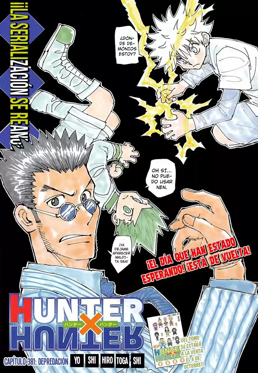 Hunter X Hunter (1998) - Capítulo 381 - Página 2 - LectorTMOo