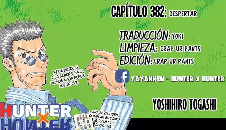 Hunter X Hunter (1998) - Capítulo 382 - Página 1 - LectorTMOo