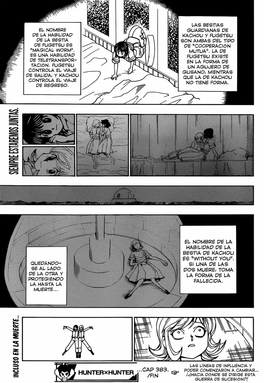 Hunter X Hunter (1998) - Capítulo 383 - Página 19 - LectorTMOo
