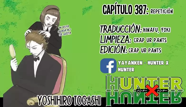 Hunter X Hunter (1998) - Capítulo 387 - Página 1 - LectorTMOo