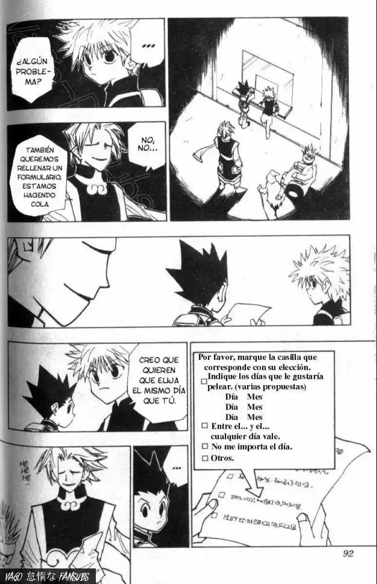 Hunter X Hunter (1998) - Capítulo 49 - Página 7 - LectorTMOo