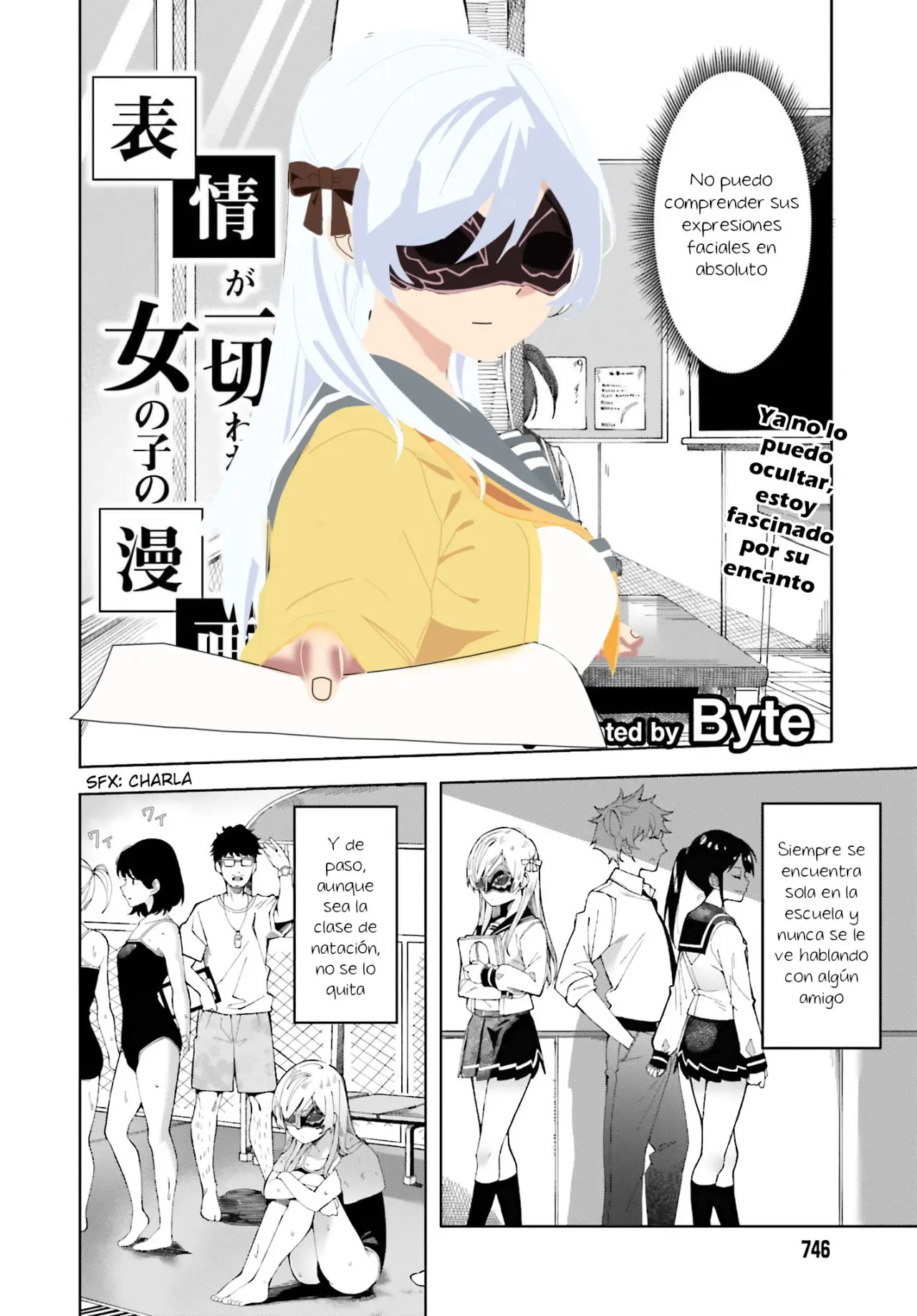 Hyojo ga issai wakaranai onnanoko no manga - Capítulo 0.01 - Página 4 - LectorTMOo