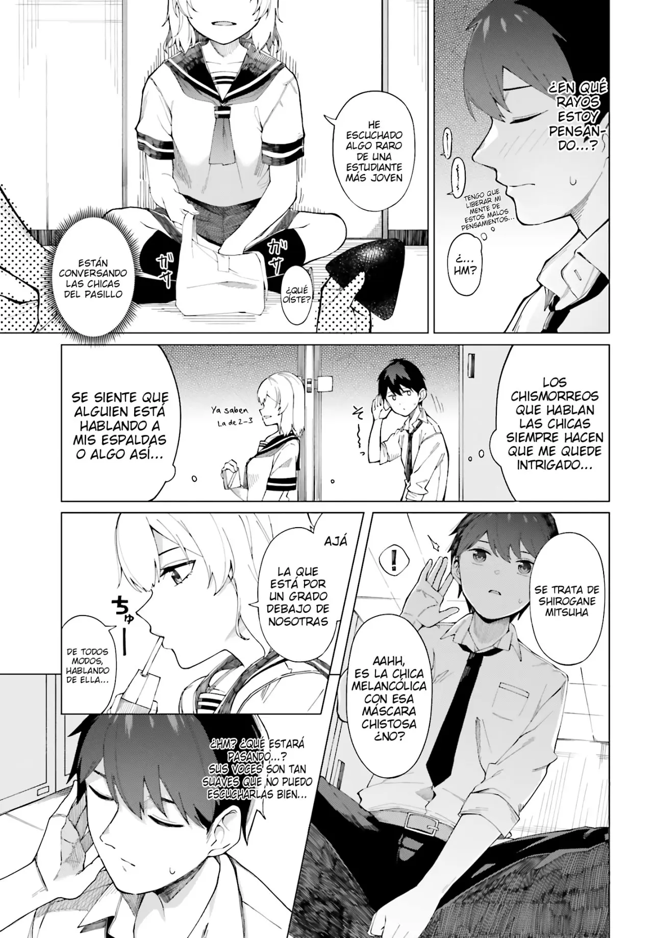 Hyojo ga issai wakaranai onnanoko no manga - Capítulo 0.01 - Página 12 - LectorTMOo