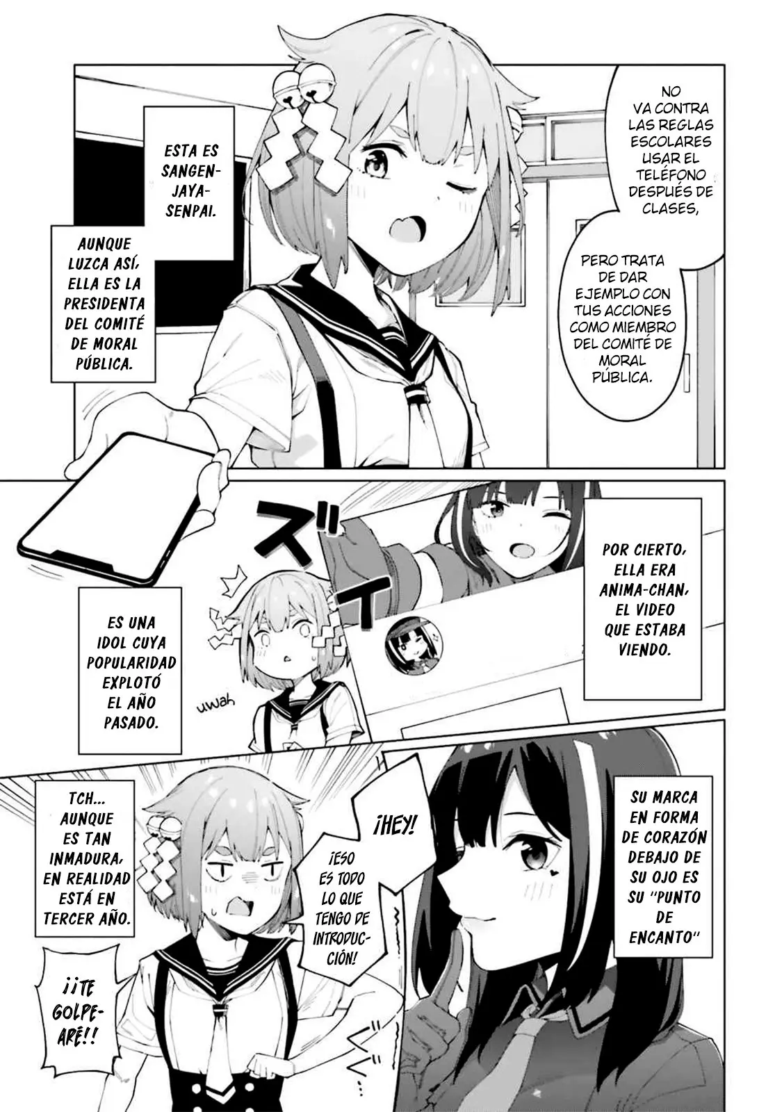 Hyoujou ga Issai Wakaranai Shirogane-san (2020) - Capítulo 1 - Página 5 - LectorTMOo