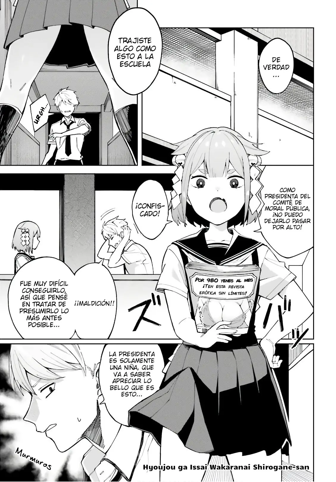 Hyoujou ga Issai Wakaranai Shirogane-san (2020) - Capítulo 3 - Página 2 - LectorTMOo