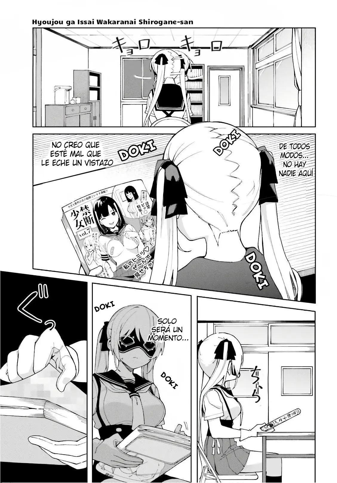 Hyoujou ga Issai Wakaranai Shirogane-san (2020) - Capítulo 3 - Página 16 - LectorTMOo