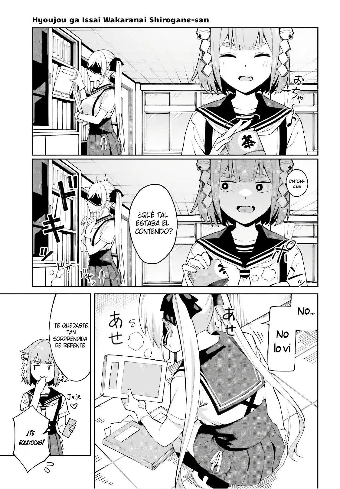 Hyoujou ga Issai Wakaranai Shirogane-san (2020) - Capítulo 3 - Página 18 - LectorTMOo