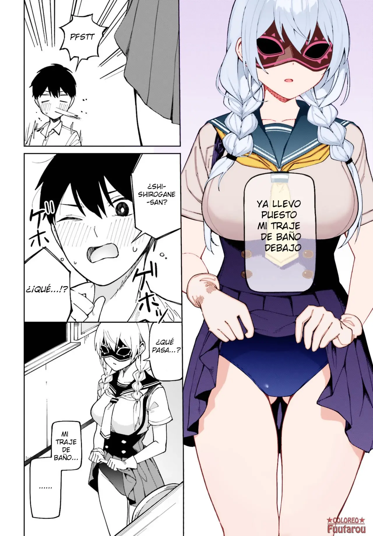 Hyoujou ga Issai Wakaranai Shirogane-san (2020) - Capítulo 4 - Página 7 - LectorTMOo