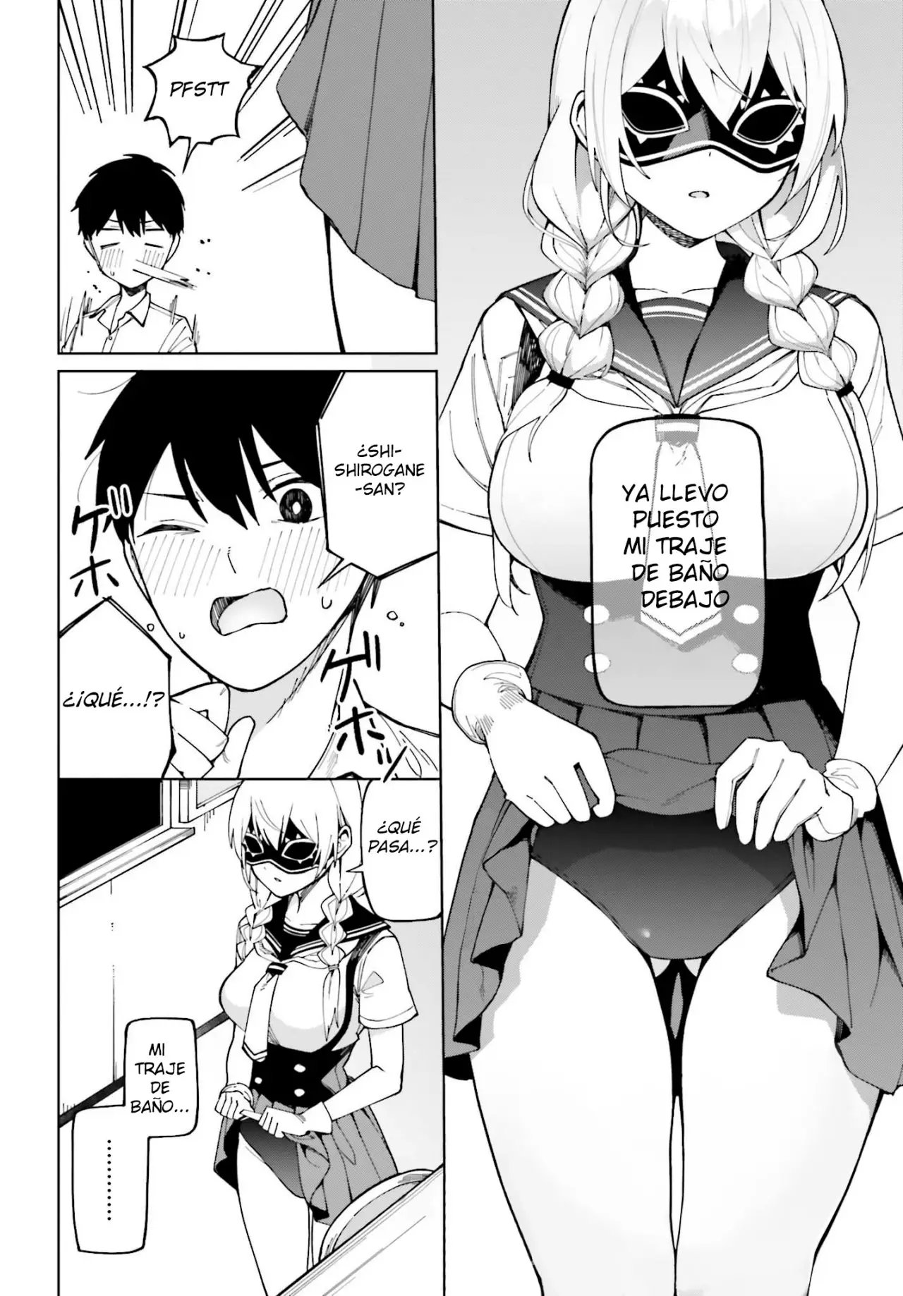 Hyoujou ga Issai Wakaranai Shirogane-san (2020) - Capítulo 4 - Página 8 - LectorTMOo