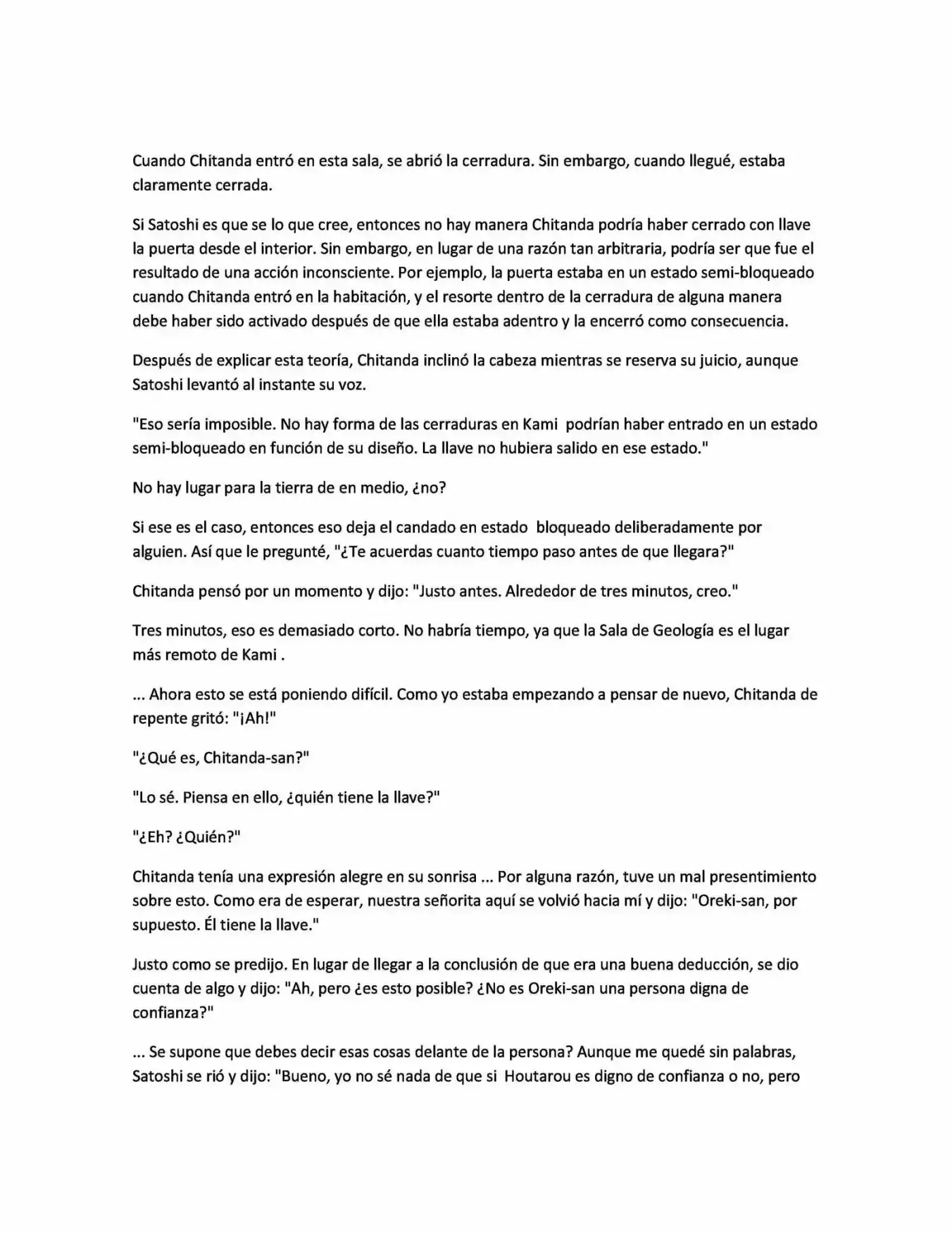 Hyouka (novela) (2001) - Capítulo 2 - Página 17 - LectorTMOo