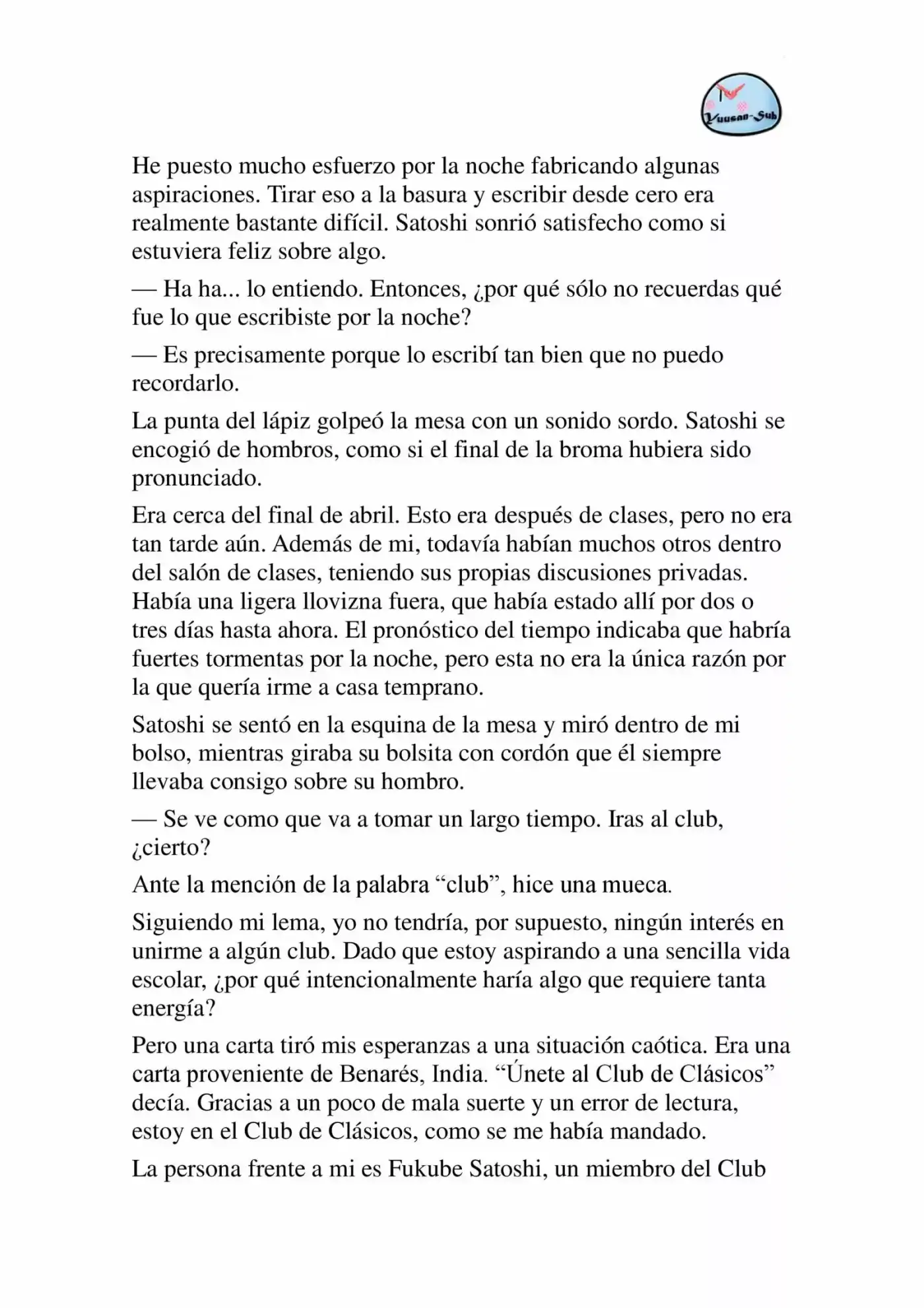 Hyouka (novela) (2001) - Capítulo 25 - Página 6 - LectorTMOo