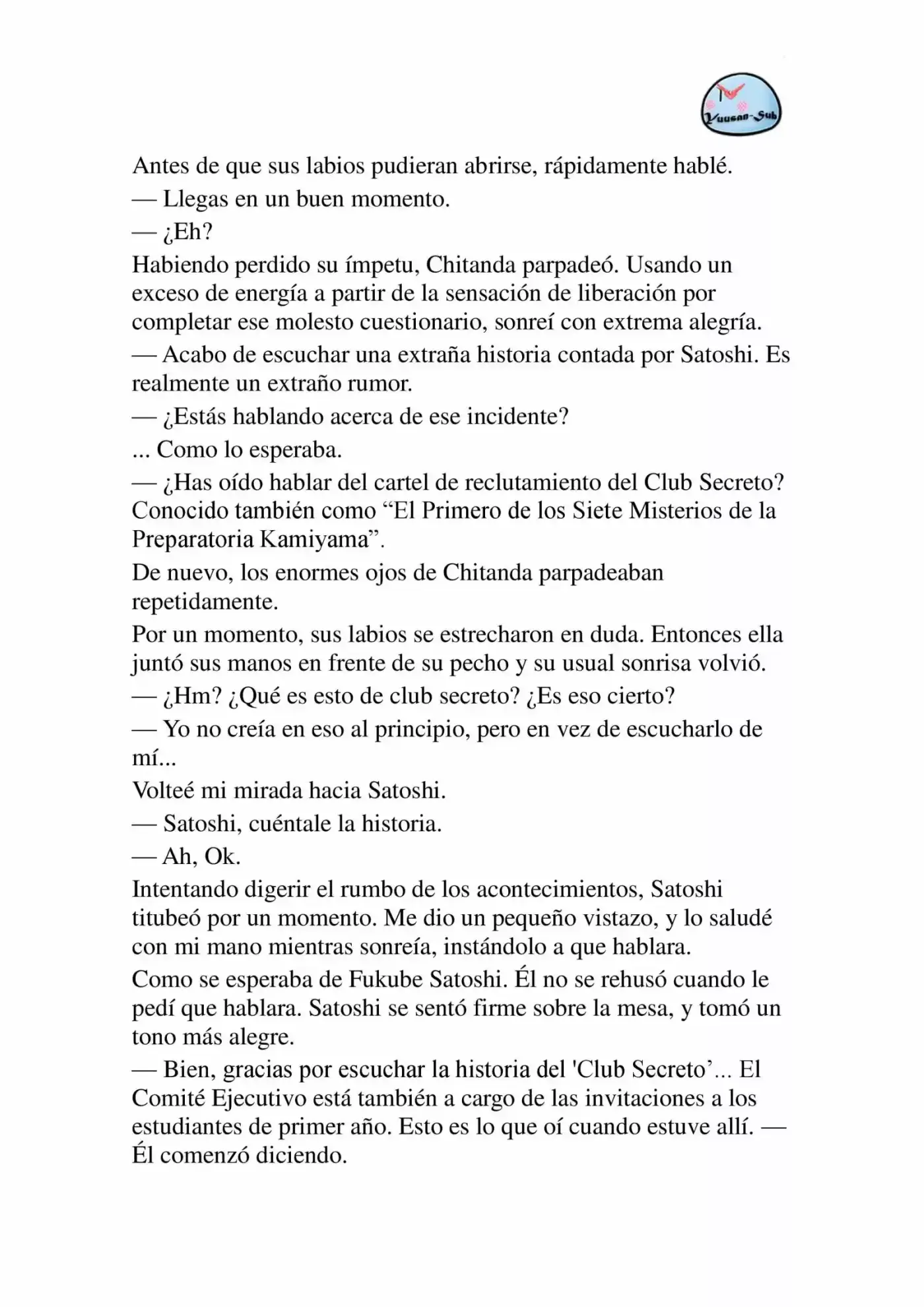 Hyouka (novela) (2001) - Capítulo 25 - Página 18 - LectorTMOo