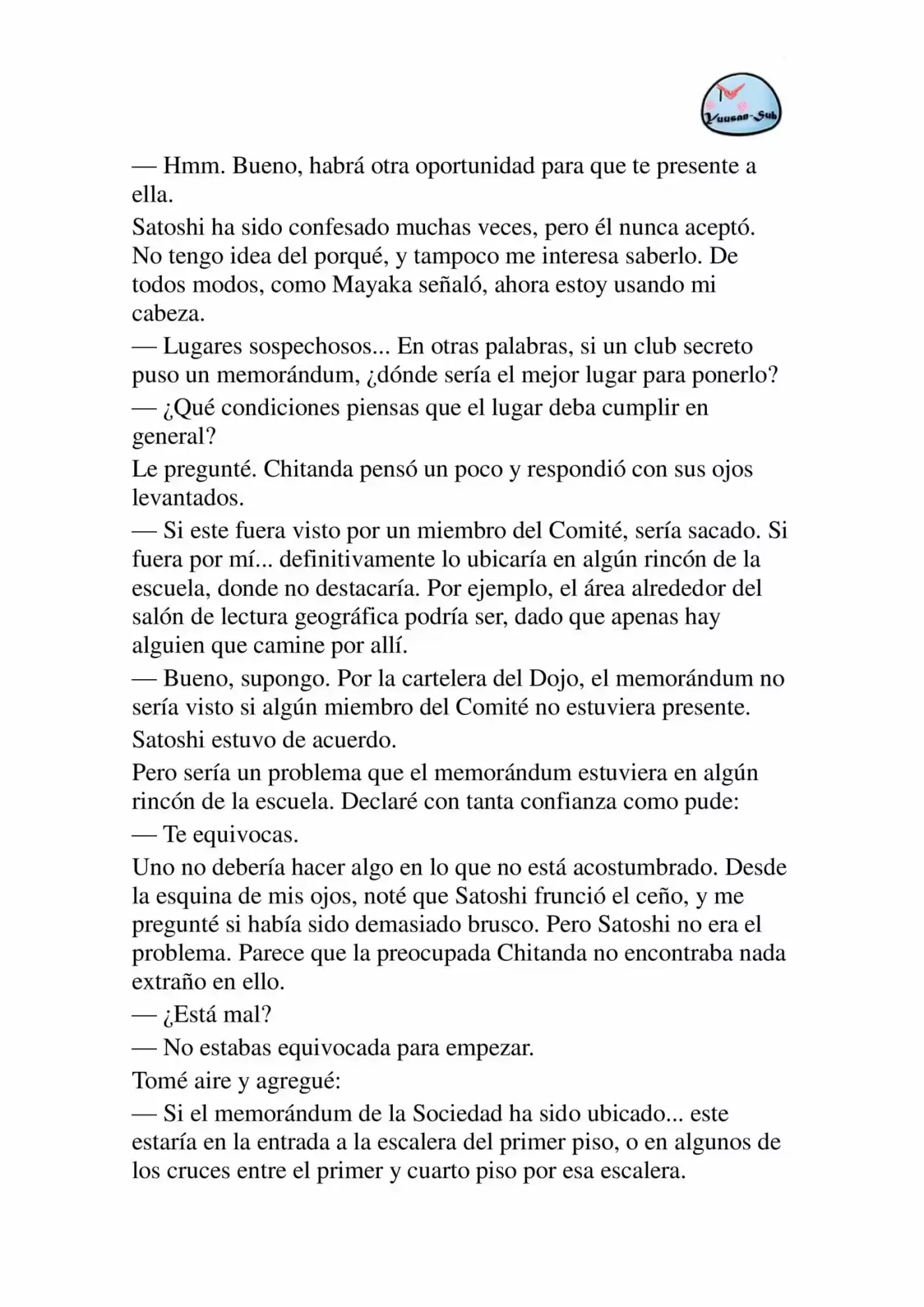 Hyouka (novela) (2001) - Capítulo 25 - Página 24 - LectorTMOo