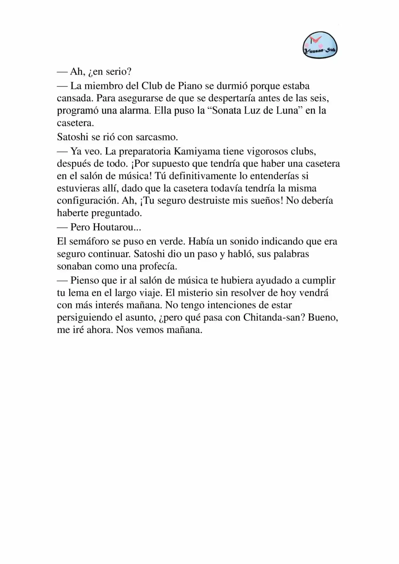 Hyouka (novela) (2001) - Capítulo 25 - Página 41 - LectorTMOo
