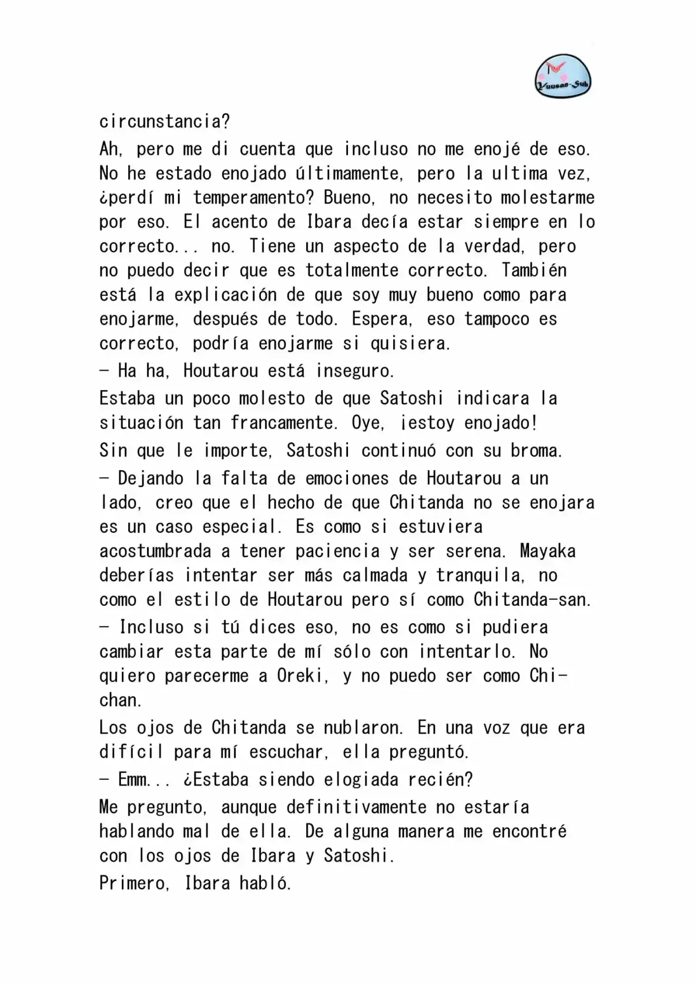 Hyouka (novela) (2001) - Capítulo 26 - Página 12 - LectorTMOo