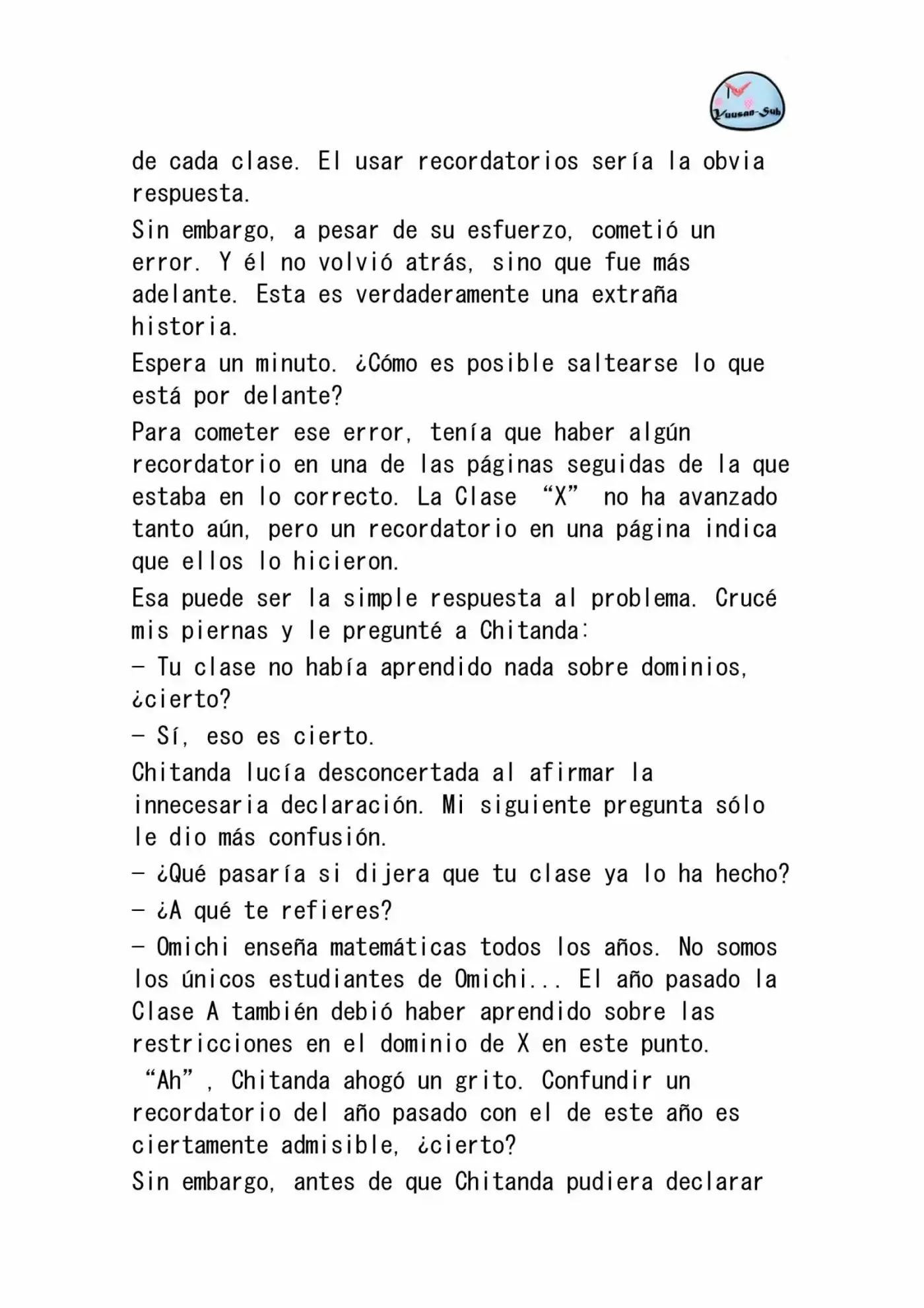 Hyouka (novela) (2001) - Capítulo 26 - Página 30 - LectorTMOo