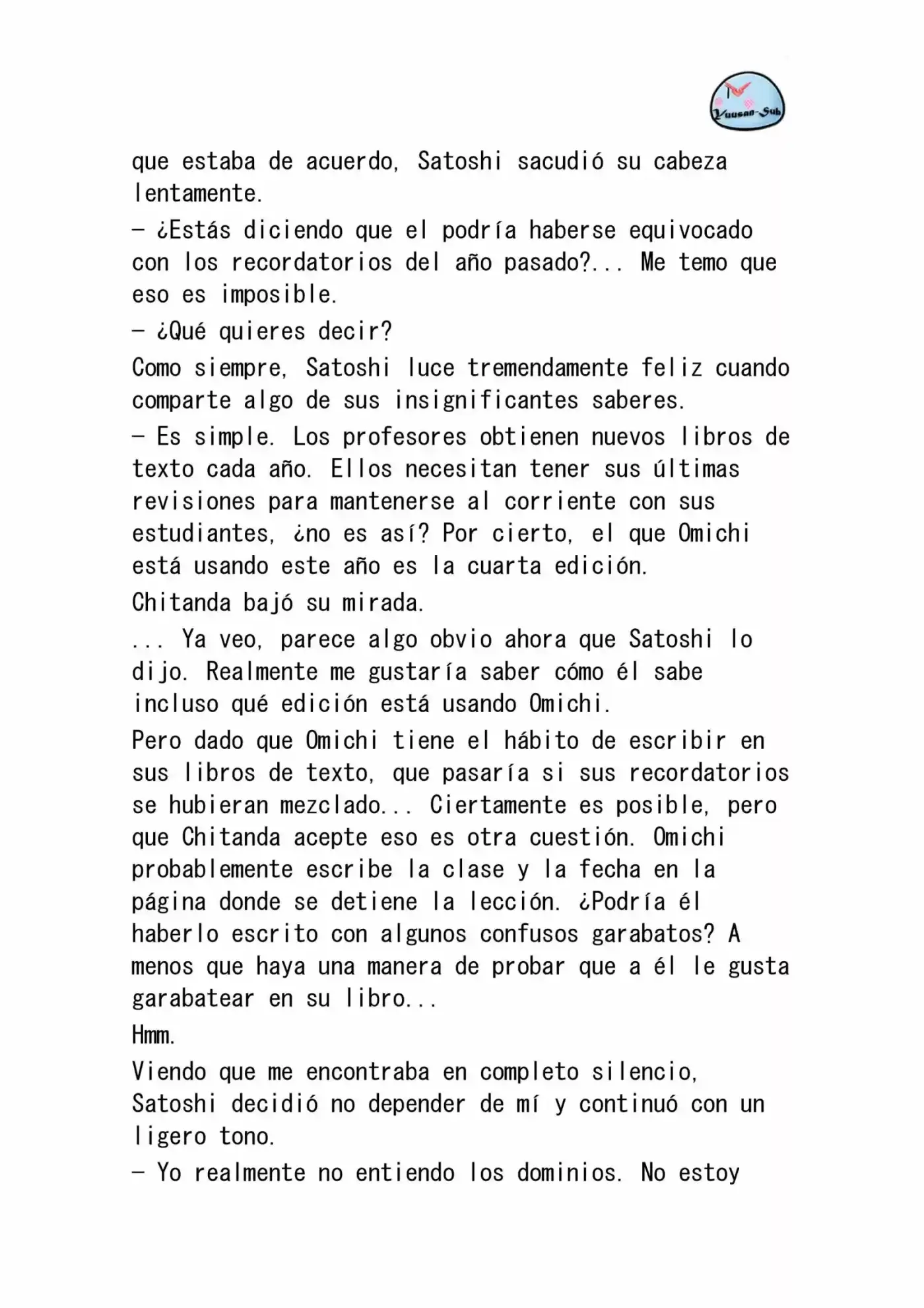 Hyouka (novela) (2001) - Capítulo 26 - Página 31 - LectorTMOo