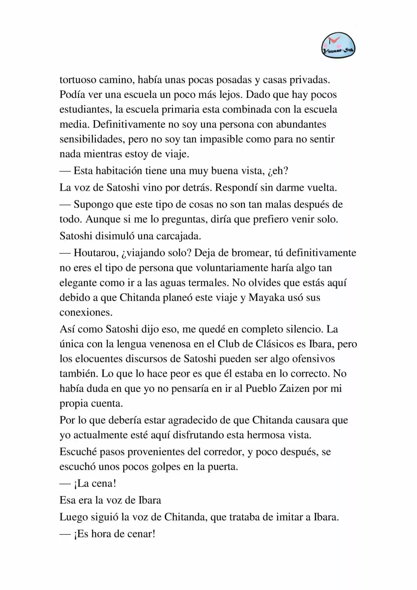 Hyouka (novela) (2001) - Capítulo 27 - Página 5 - LectorTMOo