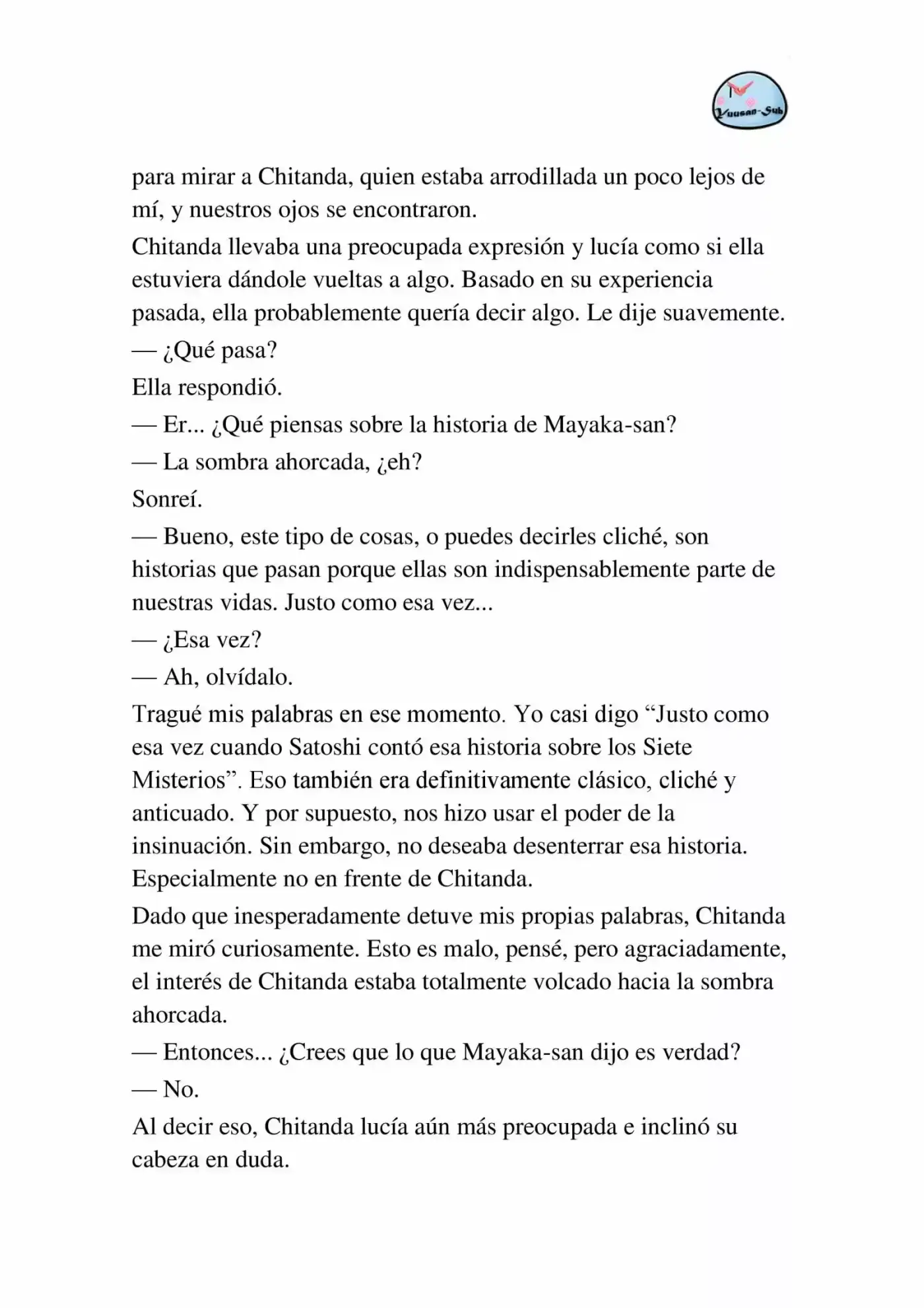 Hyouka (novela) (2001) - Capítulo 27 - Página 20 - LectorTMOo