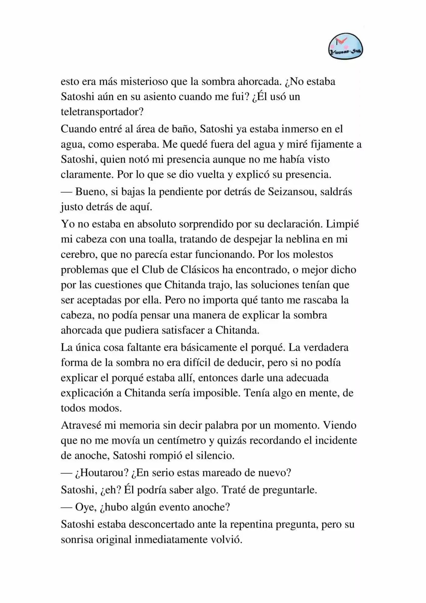 Hyouka (novela) (2001) - Capítulo 27 - Página 33 - LectorTMOo