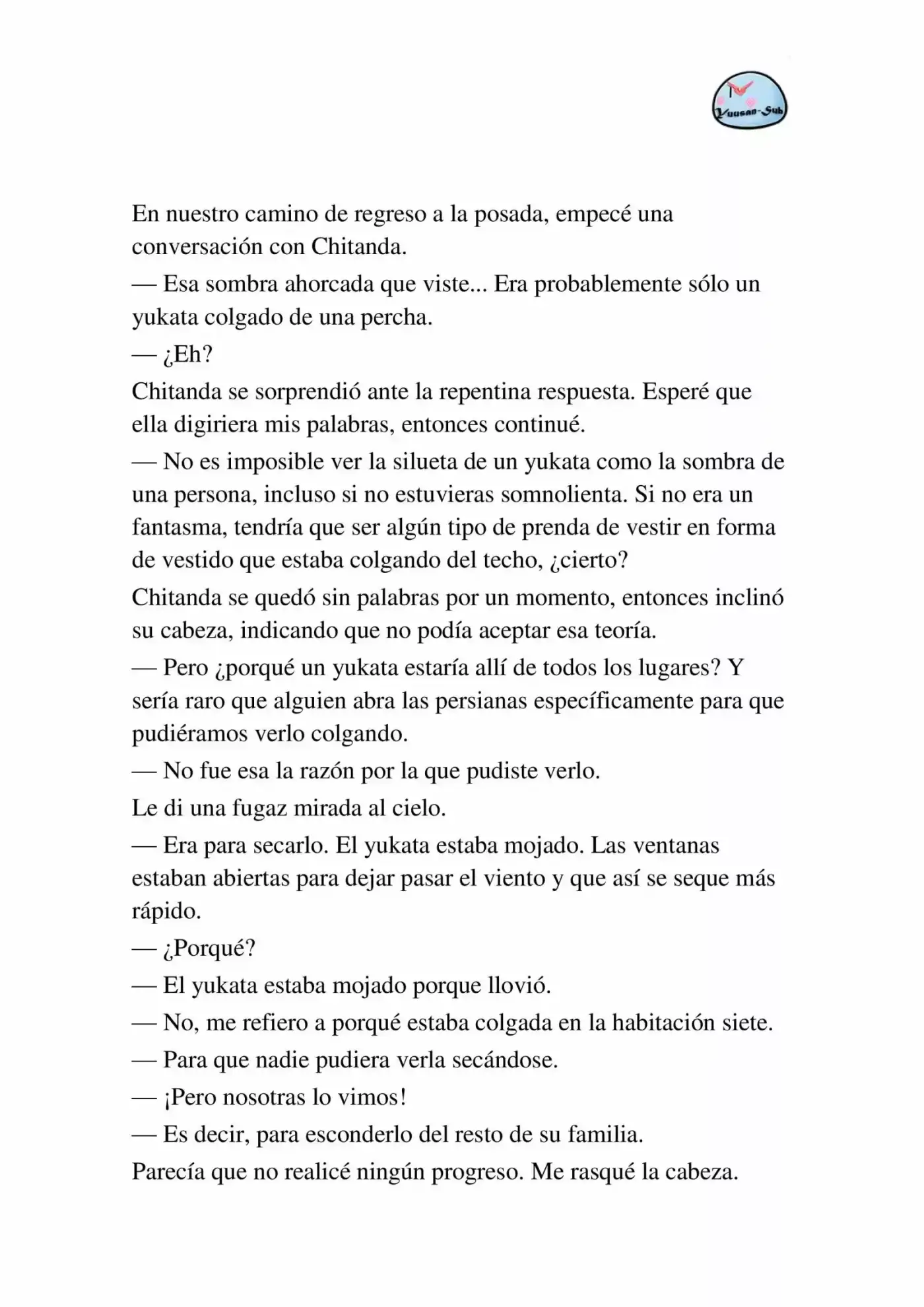 Hyouka (novela) (2001) - Capítulo 27 - Página 35 - LectorTMOo