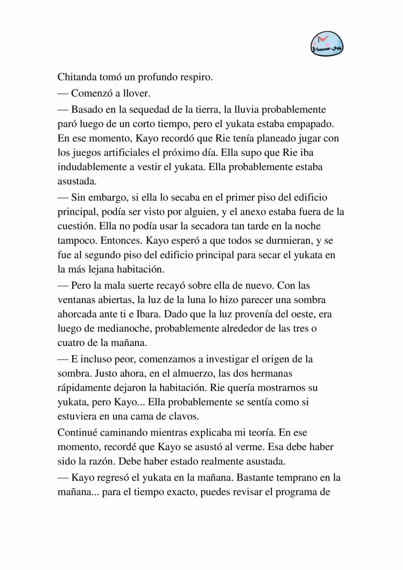 Hyouka (novela) (2001) - Capítulo 27 - Página 37 - LectorTMOo