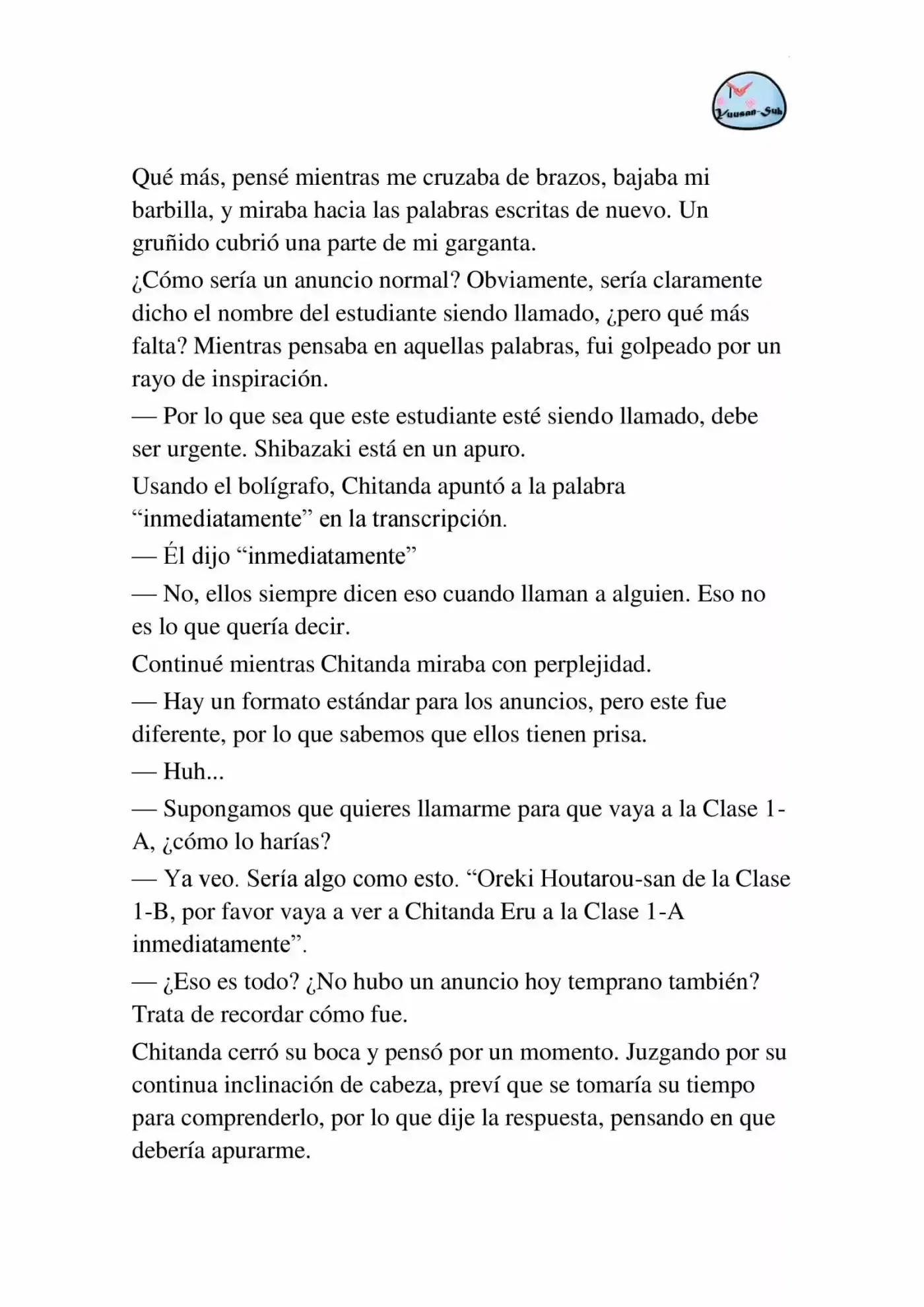 Hyouka (novela) (2001) - Capítulo 28 - Página 10 - LectorTMOo