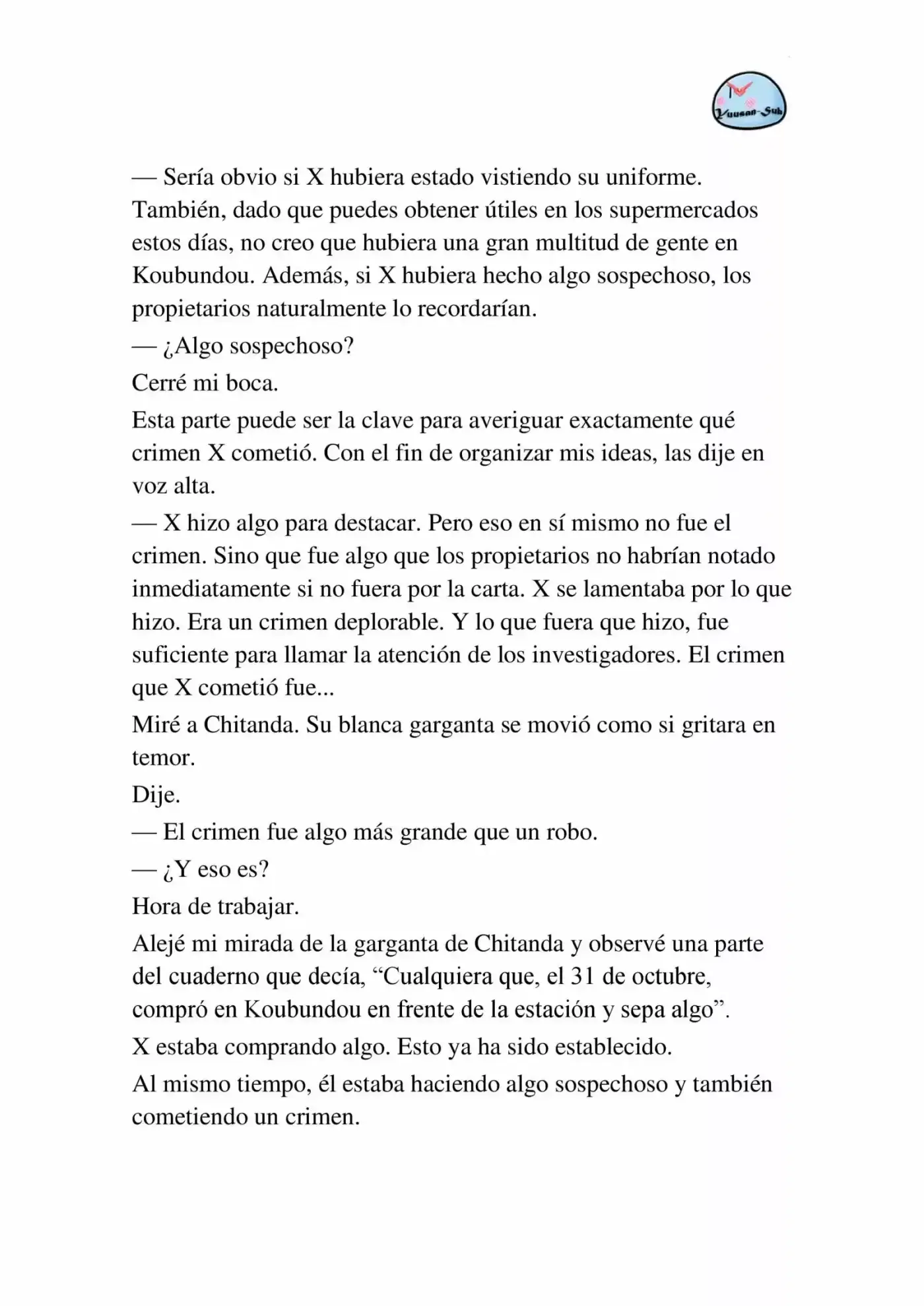 Hyouka (novela) (2001) - Capítulo 28 - Página 22 - LectorTMOo