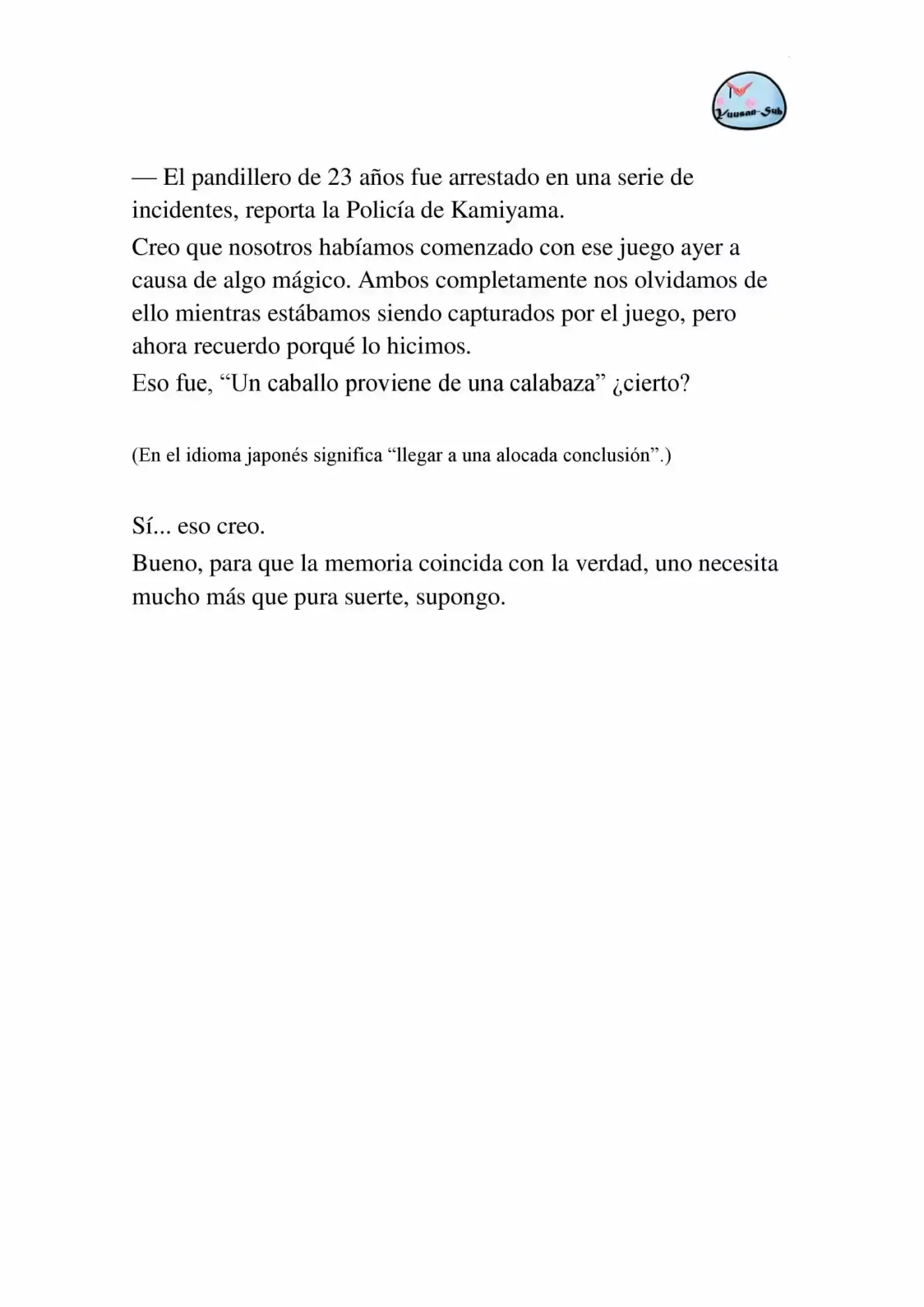 Hyouka (novela) (2001) - Capítulo 28 - Página 32 - LectorTMOo
