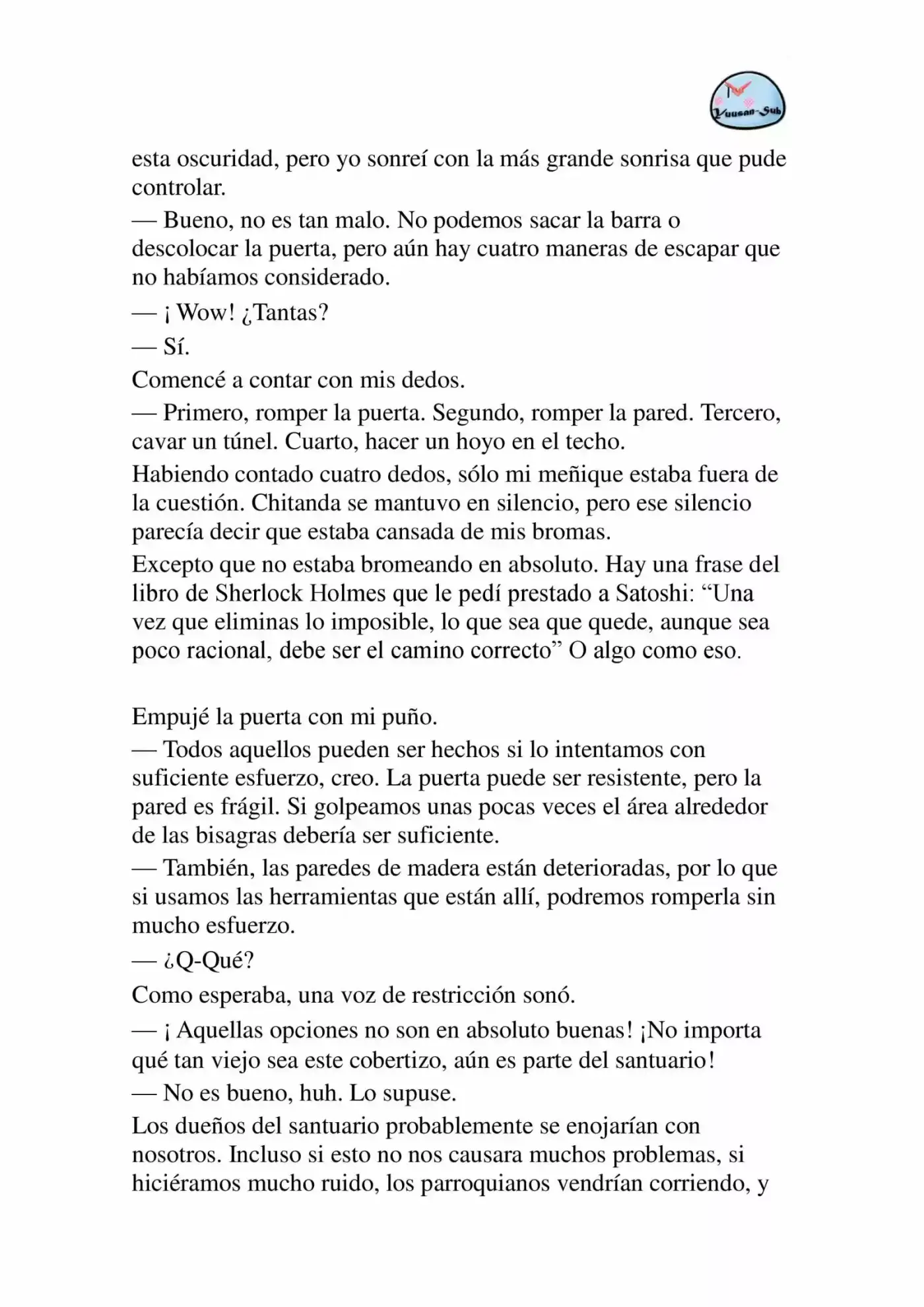 Hyouka (novela) (2001) - Capítulo 29.5 - Página 8 - LectorTMOo
