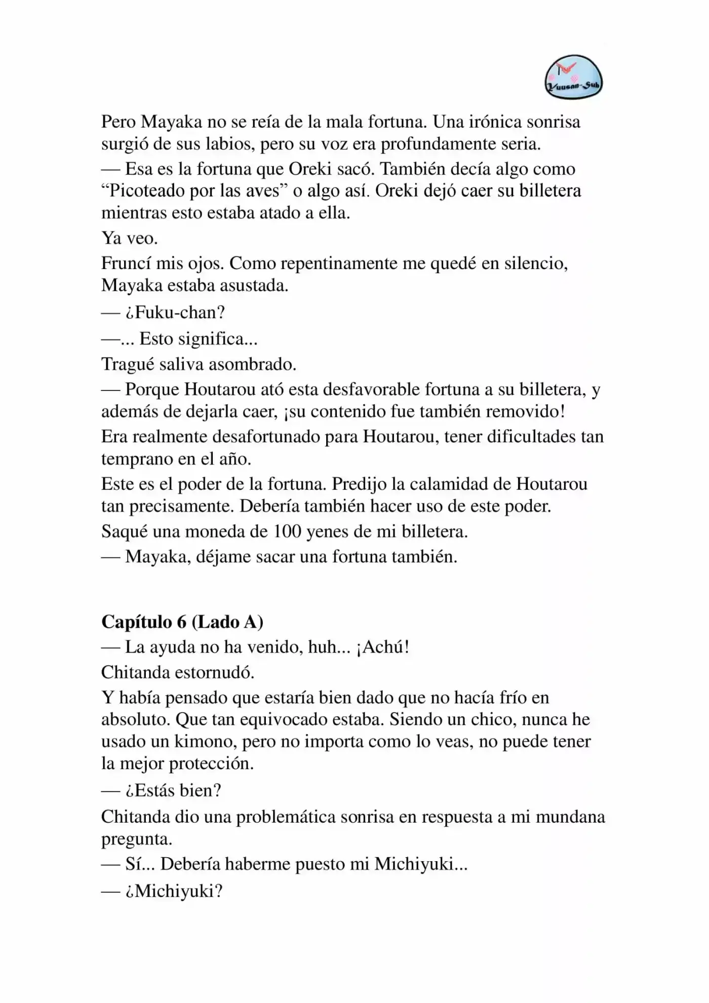 Hyouka (novela) (2001) - Capítulo 29.5 - Página 18 - LectorTMOo