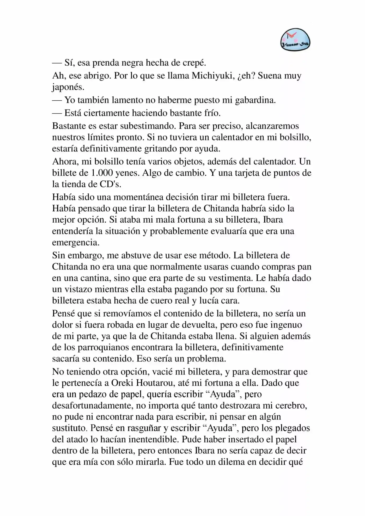 Hyouka (novela) (2001) - Capítulo 29.5 - Página 19 - LectorTMOo