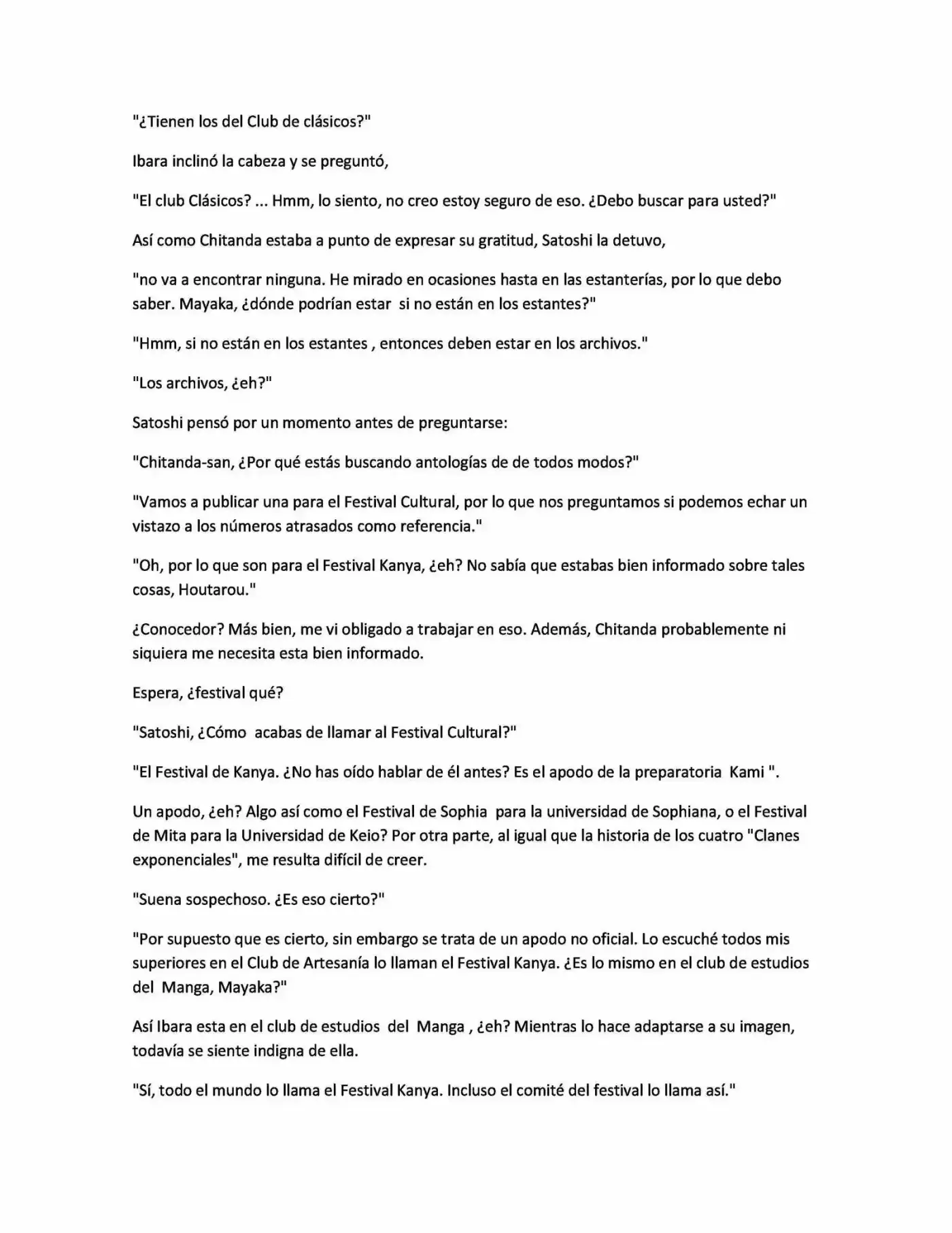 Hyouka (novela) (2001) - Capítulo 3 - Página 9 - LectorTMOo