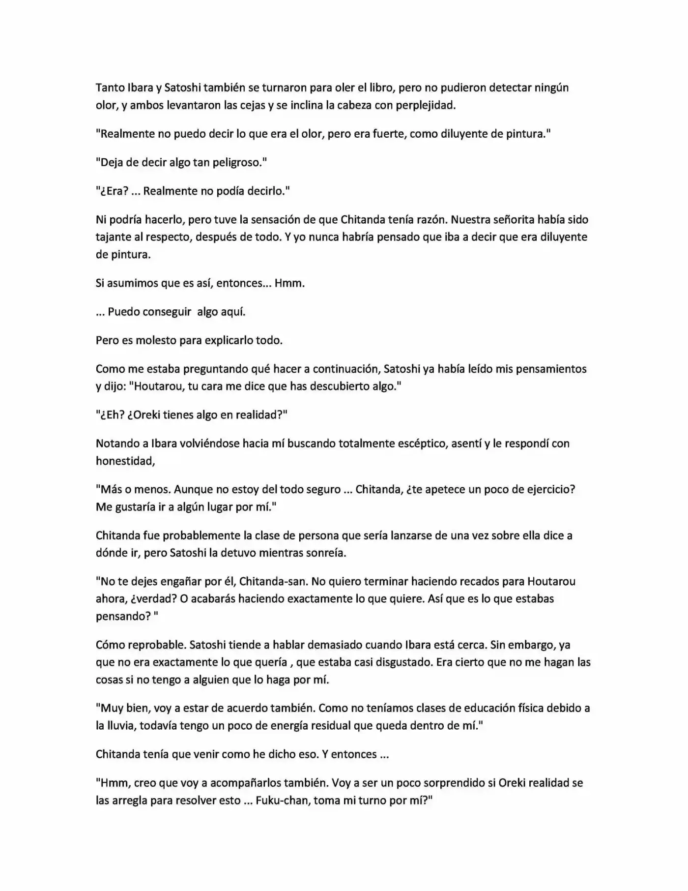 Hyouka (novela) (2001) - Capítulo 3 - Página 17 - LectorTMOo