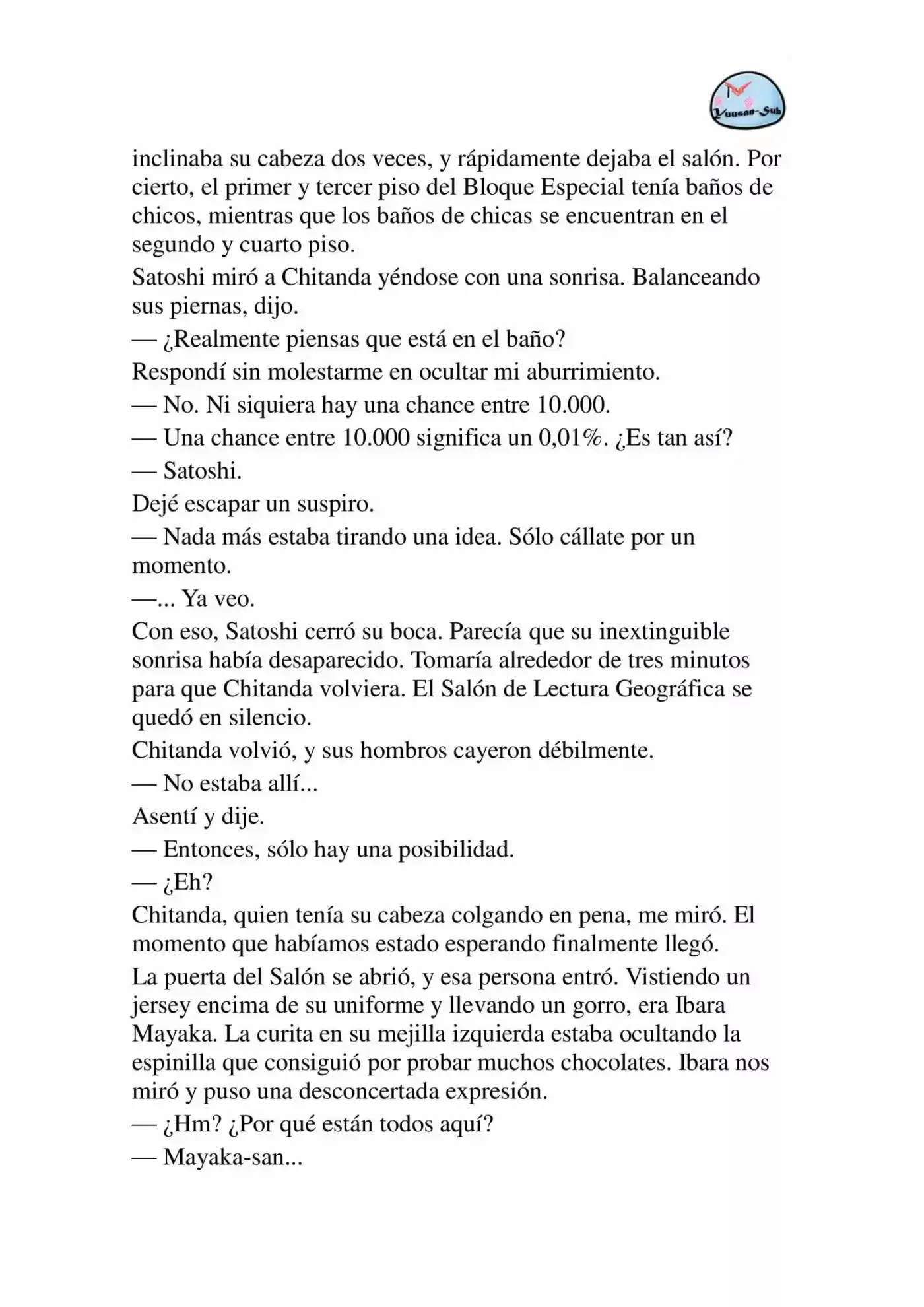 Hyouka (novela) (2001) - Capítulo 30.5 - Página 19 - LectorTMOo