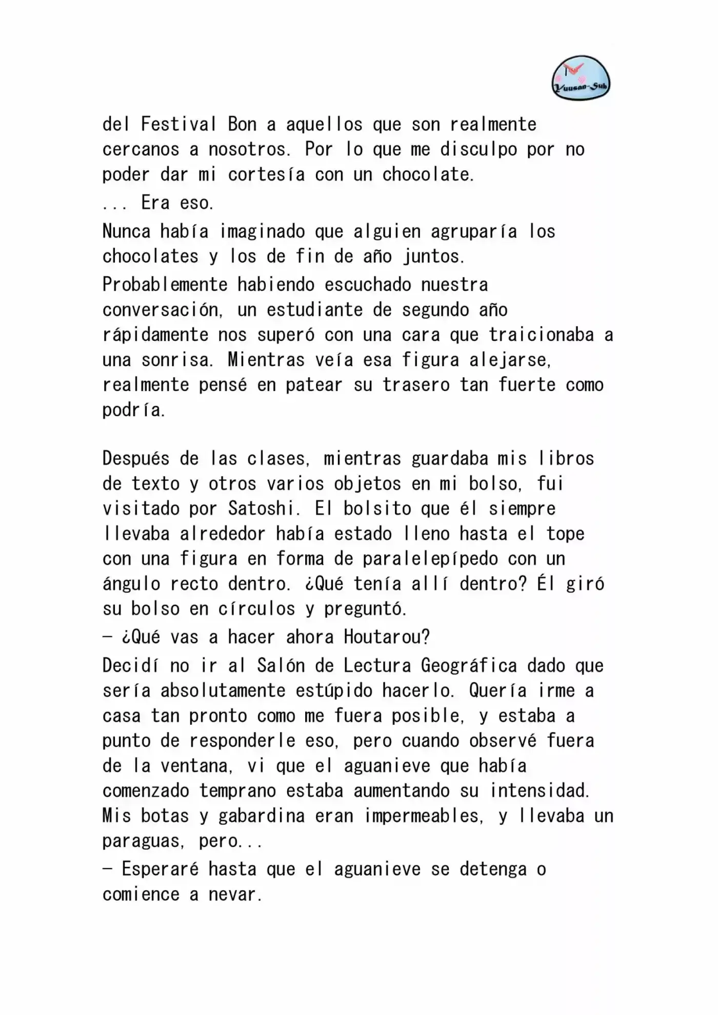 Hyouka (novela) (2001) - Capítulo 30 - Página 31 - LectorTMOo