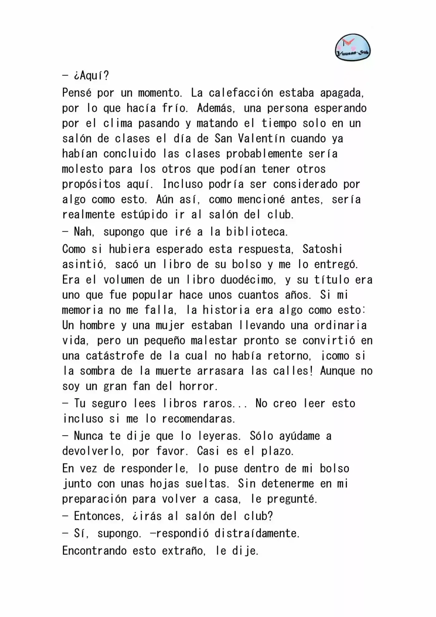 Hyouka (novela) (2001) - Capítulo 30 - Página 32 - LectorTMOo