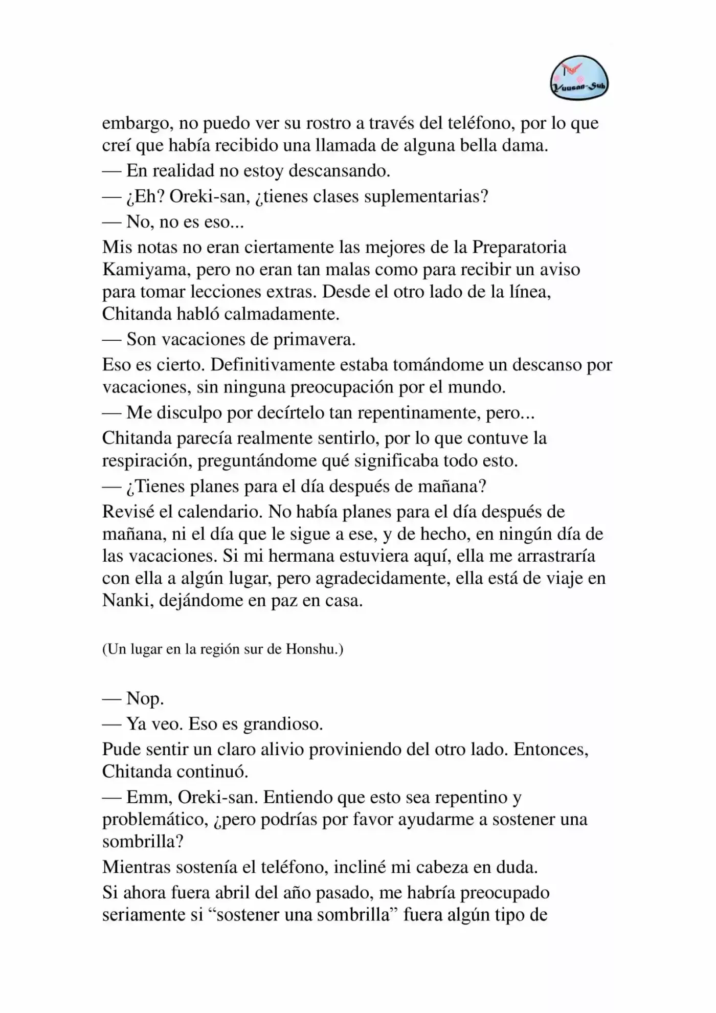 Hyouka (novela) (2001) - Capítulo 31 - Página 4 - LectorTMOo