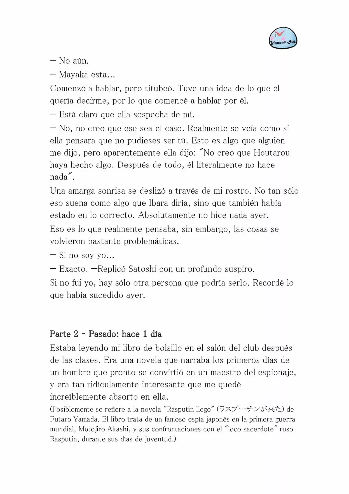 Hyouka (novela) (2001) - Capítulo 32 - Página 12 - LectorTMOo